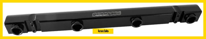 Aeroflow Mitsubishi Evolution 4-9 4G63 Billet EFI Fuel Rails Fuel Rail