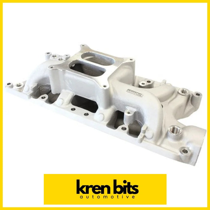 Aeroflow SB Ford 289-302 Windsor Air Gap Dual Plane Intake Manifold Natural Cast Finish AF6010-2001 intake manifold