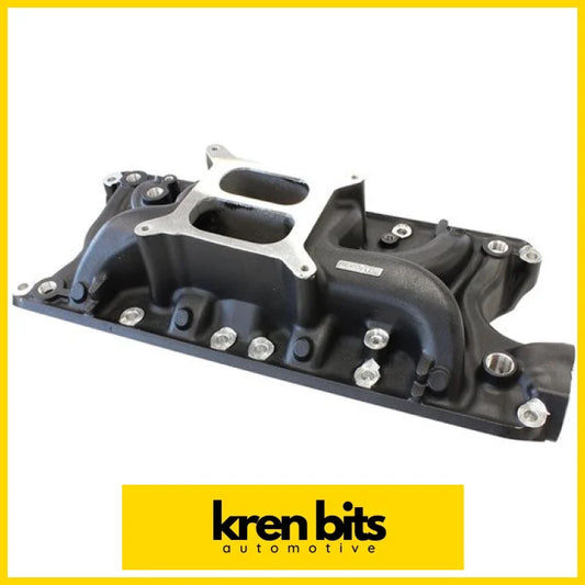 Aeroflow SB Ford 289-302 Windsor Street Dual Plane Intake Manifold Black Finish AF6210-2000 intake manifold