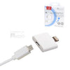 Aerpro Micro USB To Lightning Aadaptor & Cable 1m White