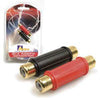 Aerpro RCA Socket - F/F 1 Red/1 Black 2Pk