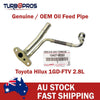 Toyota Hilux 1GD-FTV 2.8L Genuine Turbo Charger Oil Feed & Return Pipe