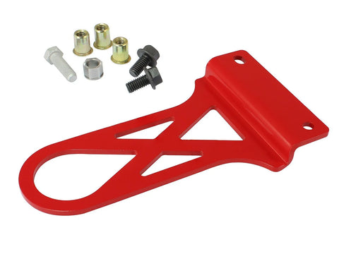 aFe aFe Control Front Tow Hook Red 05-13 Chevrolet Corvette (C6)