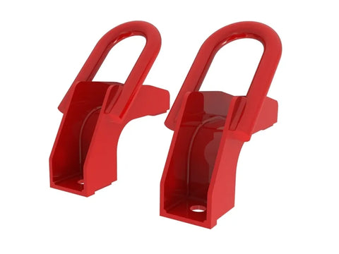 aFe aFe Front Tow Hook Red 2022 Toyota Tundra 3.5L V6