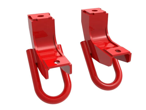 aFe aFe Front Tow Hook Red 2022 Toyota Tundra 3.5L V6