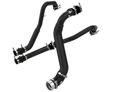 aFe aFe Bladerunner Intercoolers I/C Tubes Hot/Cold 2021+ Ford F-150 V6-2.7L (tt) - Black