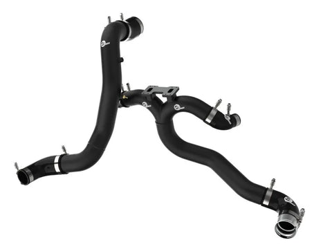 aFe AFE 18-22 Kia Stinger V6-3.3L BladeRunner Alum Hot/Cold Charge Pipe Kit Black