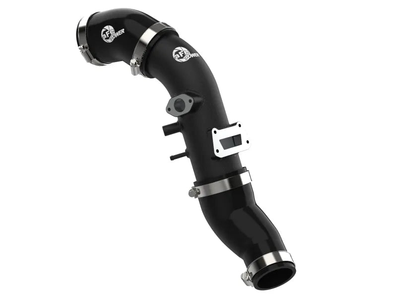 aFe aFe 19-22 Hyundai Veloster N L4 2.0L (t) BladeRunner 2-3/4in Aluminum Cold Charge Pipe - Black