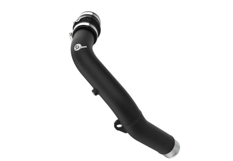 aFe aFe BladeRunner 2-1/2 IN Aluminum Hot Charge Pipe Black 22-23 Subaru WRX H4-2.4L (t)