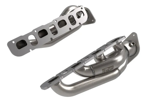 aFe aFe 21-22 Jeep Wrangler 392 Twisted Steel Header 1-7/8 IN to 2-3/4 IN 304 w/ Raw Finish