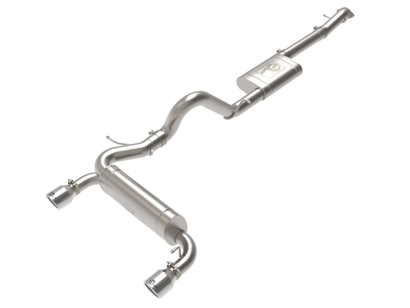 aFe aFe POWER Takeda 2in to 2-1 304 SS Cat-Back Exhaust w/ Black Tips 11-17 Lexus CT200h 1.8L
