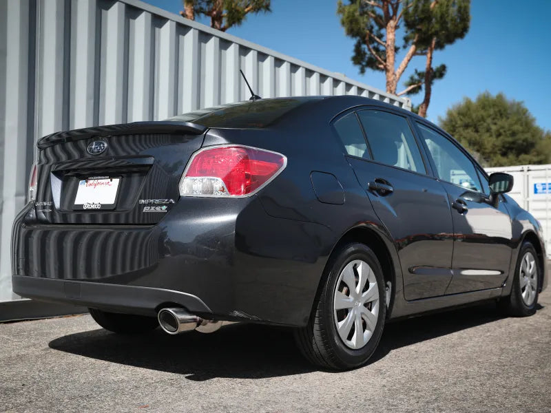 aFe aFe POWER Takeda 12-16 Subaru Impreza 2.0L 2.5in 304SS CB Exhaust w/ Polished Tips