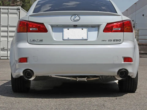 aFe aFe POWER Takeda 06-13 Lexus IS250/IS350 SS Axle-Back Exhaust w/ Black Tips