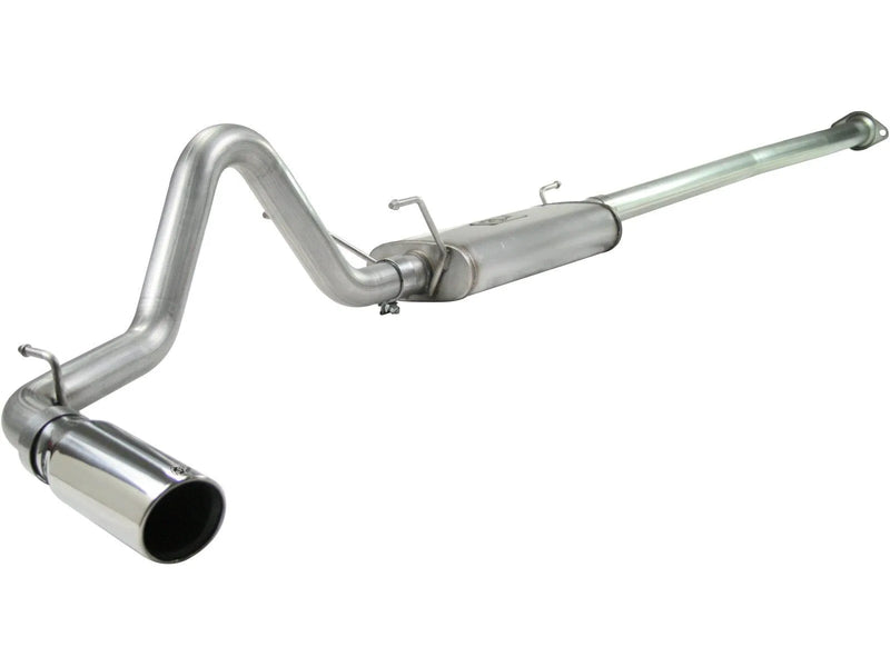 aFe aFe MACHForce XP SS-304 Black Tip 2.5in Dia Cat Back Exhaust 12-14 BMW 335i (F30) 3.0L (t)