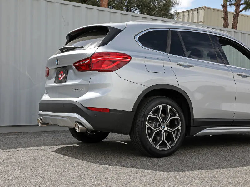 aFe aFe 15-21 BMW X1 F48 L4 2.0L (t) MACH Force-Xp 3 to 2-1/2 IN SS Axle-Back Exhaust w/Polished Tip
