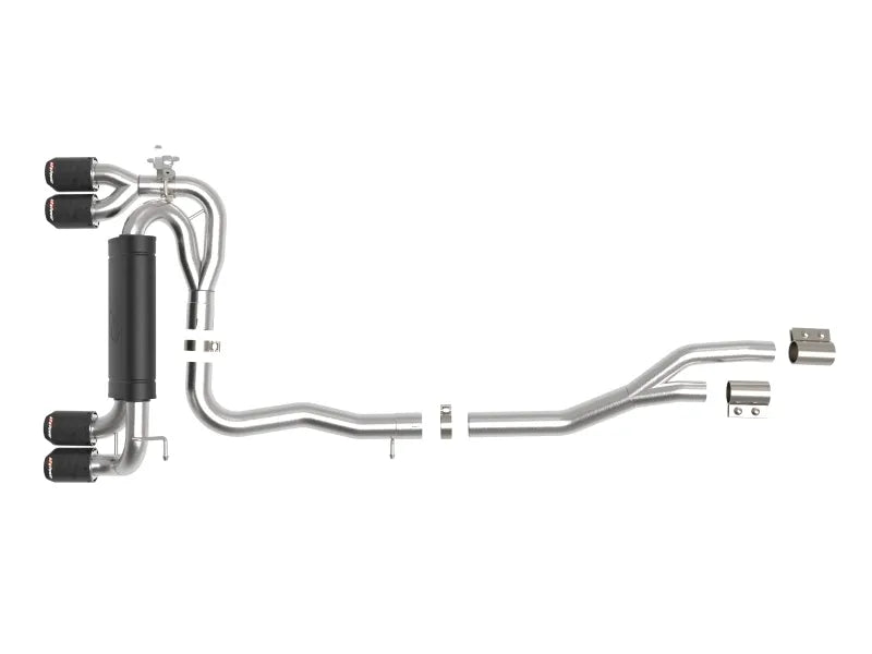 aFe aFe MACHForce XP Exhausts Cat-Back SS 19-21 BMW M2 Competition L6-3.0L w/Carbon Fiber Tips