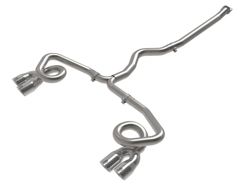 aFe aFe POWER Takeda 3in to 2-1/2in 304 SS Cat-Back Exhaust w/ Polished Tips 22-23 Subaru WRX H4-2.4L(t)