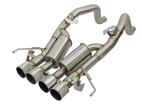 aFe aFe 17-21 Alfa Romeo Giulia L4-2.0L (t) Mach Force-Xp 2in to 2-1/2in 304SS Axle-Back Exhaust