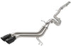 aFe aFe Takeda 2-1/2in to 3in SS-304 Cat-Back Exhausts w/ Black Tip 13-17 Hyundai Veloster L4-1.6L