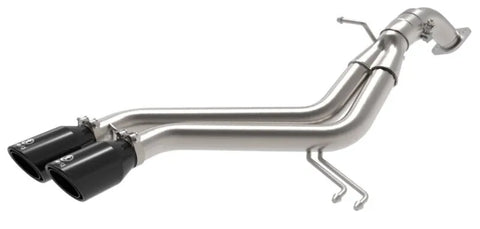 aFe aFe Takeda 13-17 Hyundai Veloster L4-1.6L 2-1/2in 304 SS Axle-Back Exhaust w/ Black Tips