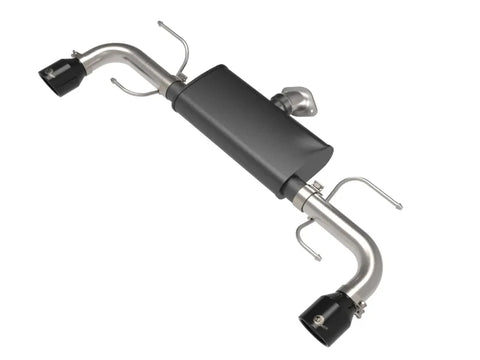 aFe aFe Takeda 17-21 Mazda CX-5 2.5L (t) 2.5in. SS Axle-Back Exhaust System w/Black Tips