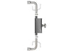 aFe aFe Takeda 17-21 Mazda CX-5 2.5L (t) 2.5in. SS Axle-Back Exhaust System w/Polished Tips
