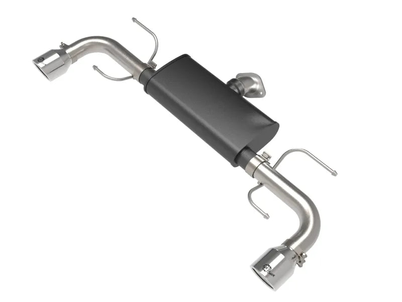 aFe aFe Takeda 17-21 Mazda CX-5 2.5L (t) 2.5in. SS Axle-Back Exhaust System w/Polished Tips