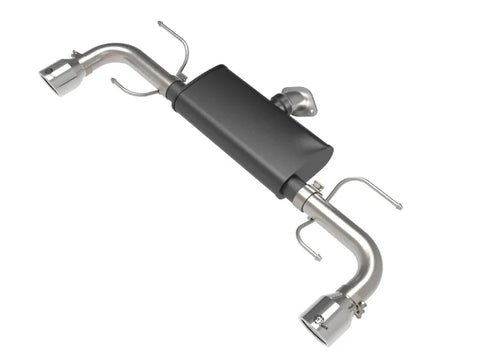 aFe aFe Takeda 17-21 Mazda CX-5 2.5L (t) 2.5in. SS Axle-Back Exhaust System w/Polished Tips
