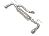 aFe aFe 19-22 Mazda 3 L4 2.5L Takeda 3in to 2-1/2in 304 Stainless Steel Axle-Back Exhaust w/Polished Tip