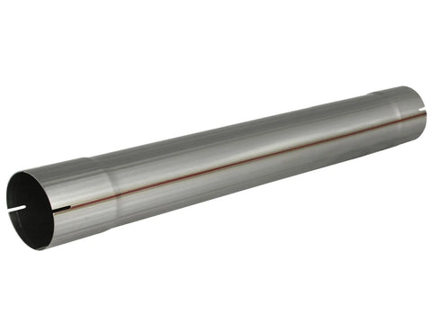 aFe aFe MACH Force-Xp 409 SS Muffler Pipe 2.5in. Inlet/Outlet / 14in. Body / 20in. Length