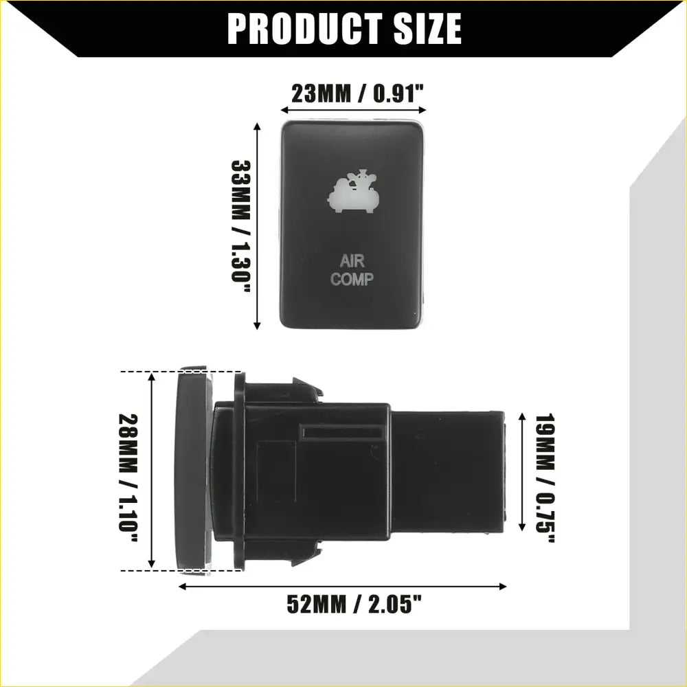 AIR COMP Push Button Switch for Toyota Land Cruiser 4Runner - Electrical