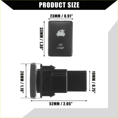 AIR COMP Push Button Switch for Toyota Land Cruiser 4Runner - Electrical