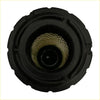 Black plastic air filter with mesh interior for ace 150 ranger 150 and rzr 200 showing back side
