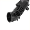 Black rubber air intake tube hose with ribbed sections for 1996-1999 toyota 4runner molded connectors visible