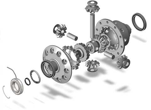 LTG 4X4 Air Diff Locker Rear fits Ram 2500 1994-02
