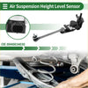 Black air suspension ride height level sensor with long arm and bracket for toyota sequoia 2001-2022