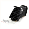 Black plastic air vent trim right with grid design and molded edges for toyota hilux mk6 sr5 2005-2012