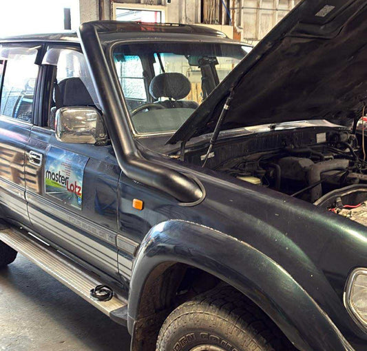 AJF FAB 80 Series Landcruiser 4” Stainless Snorkel