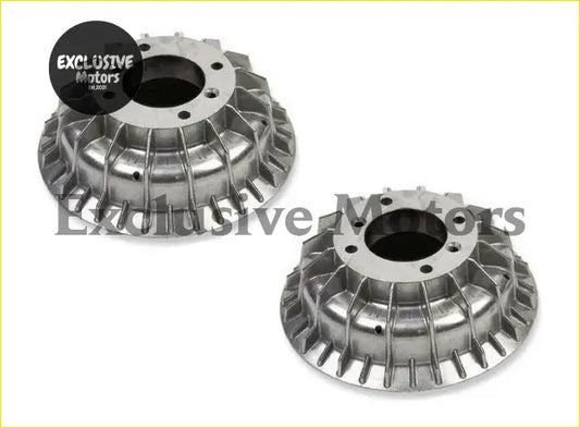 Alloy Finned Brake Drums- Pair