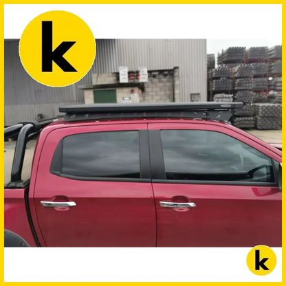 Aluminium Flat Roof Rack Cage for Ford Ranger