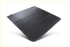 Black durable plastic truck bed cover with textured surface and reinforced seams for aluminium tri fold hardlid triton 2015+