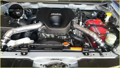 Aluminum 2’’ Intercooler Piping Kit for Isuzu D-Max 2.5L 4JK1 Turbo - & Performance