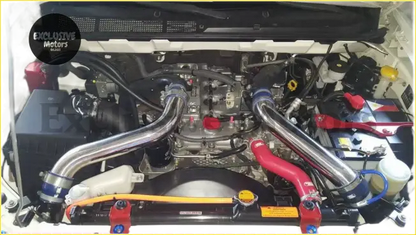 Aluminum 2’’ Intercooler Piping Kit for Isuzu D-Max 2.5L 4JK1 Turbo - & Performance