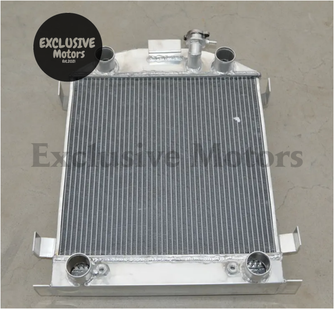 Ford Model A Aluminum Radiator & Fan (1928-1929)