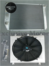 1972-1984 Ford Falcon Aluminum Radiator & Fan (XA Etc )