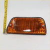 Orange amber rectangular turn signal light with textured lens and black rubber edge for nissan datsun 620 72-79