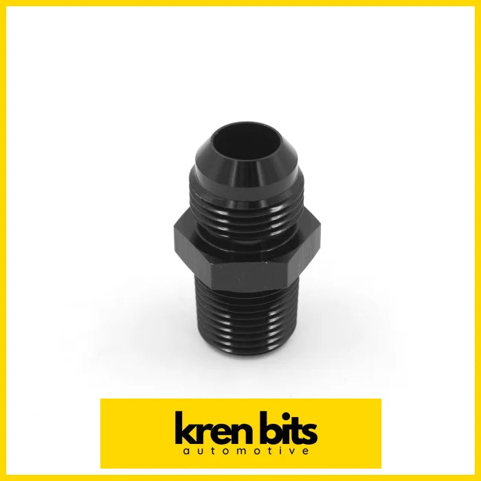 An To Npt Straight Adaptors 10An 1/2’’ / Black