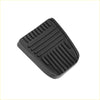Black rubber anti slip brake pedal cover with textured ridges for grip fits toyota 4runner 2010-2023