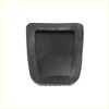 Black rubber anti slip brake pedal cover with rectangular cutout and textured edges for Toyota 4Runner 2010-2023