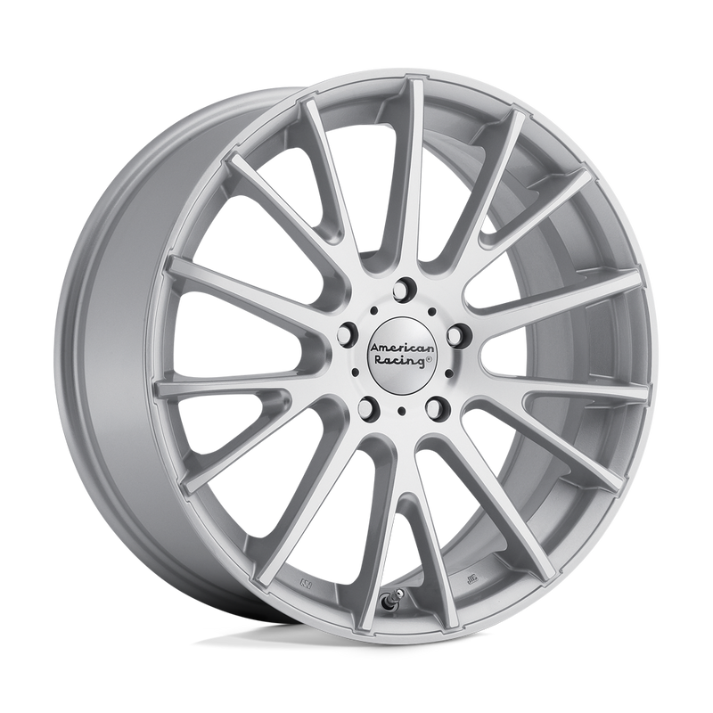 American Racing AR904 16x7 5x114.3 +40mm Silver Machined